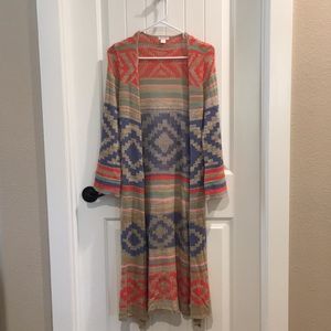 Floor length sweater